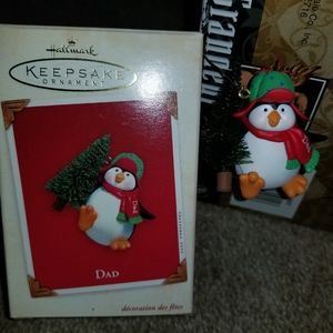 Hallmark 2003 Dad Penguin Ornament